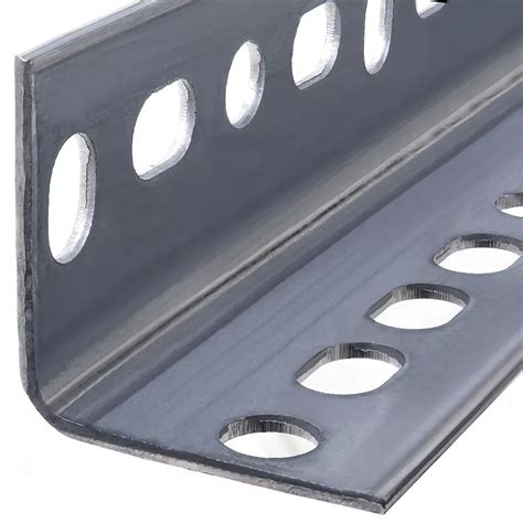 galvanized steel angle with holes